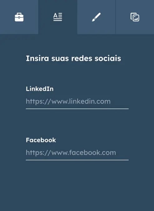 Adicione links de redes sociais na sua assinatura de e-mail 